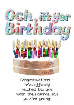 Birthday Cannae Say Ye Died Young WWBD121