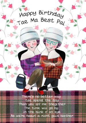 Birthday Best Pal Card WWBD182