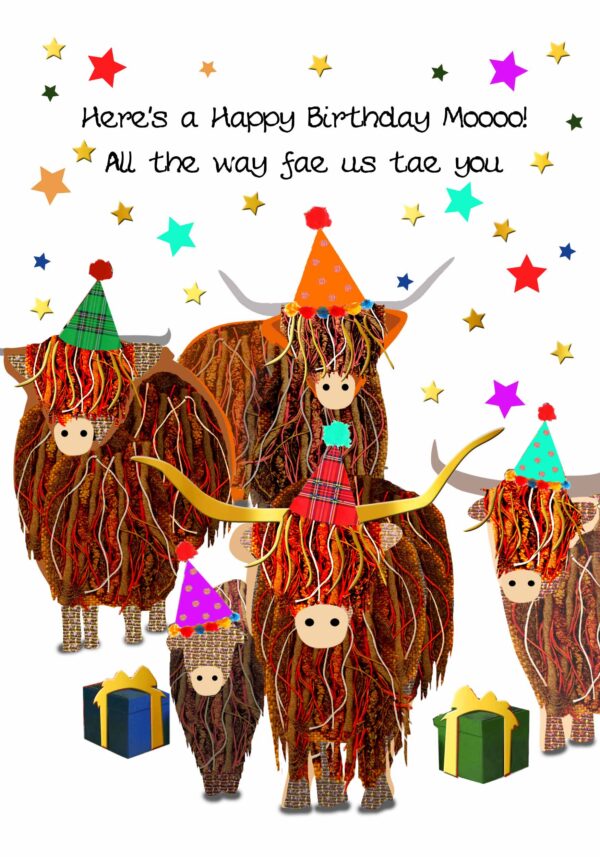 Birthday Fae Us Tae You Card WWBD223