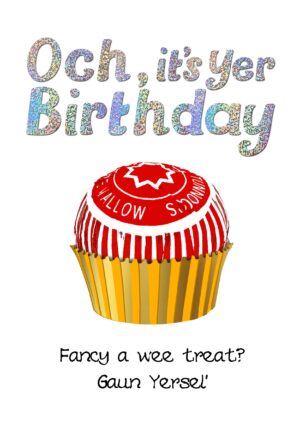 Birthday Gaun Yersel Teacake Card WWBD249
