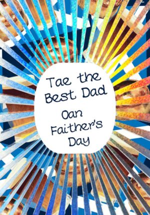 Faithers Day Best Dad Card WWFD15