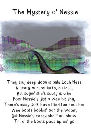 The Mystery o' Nessie Card WWGR34