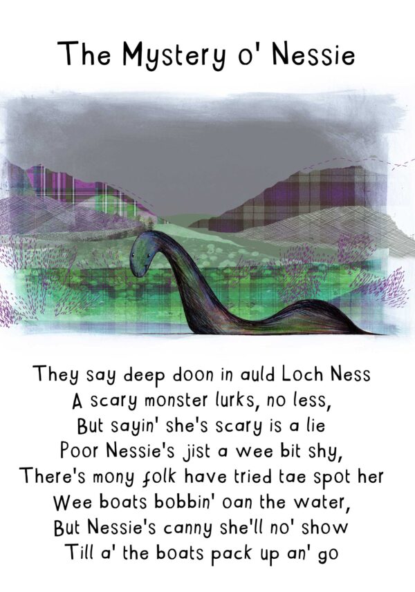 The Mystery o' Nessie Card WWGR34