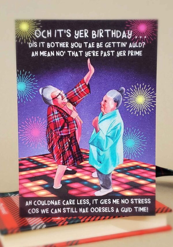 Birthday Dancin' In The Kitchen Card WWBD258 - Image 2