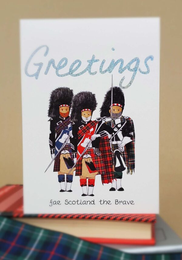 Greetings Fae Scotland The Brave Card WWGR40 - Image 2