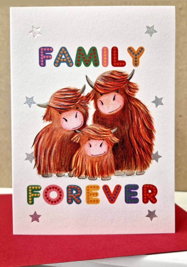 Family Forever Coos Card WWJB32 - Image 2